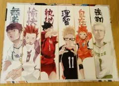 ハイキュー展 箔押しイラストカードコレクション MB ミドルブロッカー