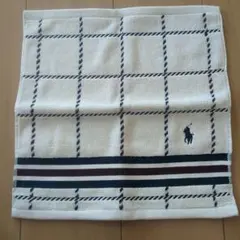 【新品タグ付き】Ralph Lauren チェック柄 ウォッシュタオル