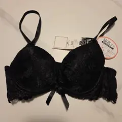 新品未使用　脇高ブラジャー B70 ブラック レース