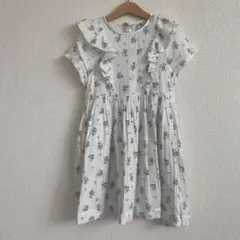 PETIT BATEAU 花柄ワンピース 128cm