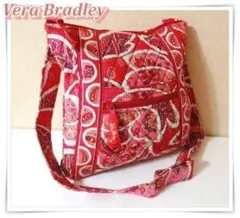 【タグ付き未使用】Vera Bradleyヴェラ花柄＆ペイズリーショルダーバッグのサムネイル