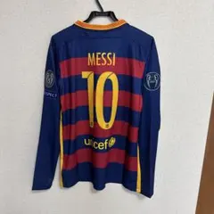 【新品】メッシ　バルセロナ　ユニフォーム　長袖　15-16 新品タグ付き