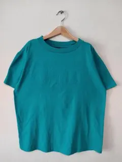 960 90s USA製 エンボス ロゴ シングルステッチ Tシャツ