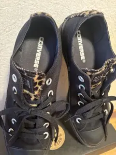 CONVERSE ALL STAR ヒョウ柄スニーカー　24.5