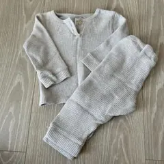 H&M オーガニックコットン ベビー服 セットアップ 80