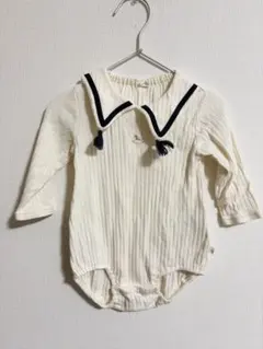 コトリ　長袖ロンパース　80