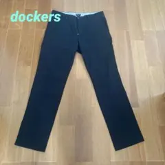 Dockers スリムフィット ブラックチノパン　w32 l32