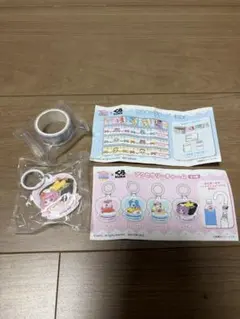 くら寿司 キャッチ！ティニピン アクセサリーチャーム&マスキングテープ