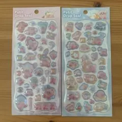 正規品★プチドロップシール 星のカービィ 2枚セット プチドロ