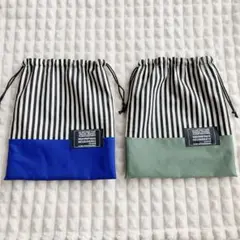 給食袋　コップ袋　入園　入学　入園入学グッズ　巾着　巾着袋　体操服袋