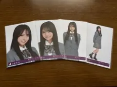 乃木坂46 瀬戸口心月　ネーブルオレンジ 封入生写真 4種　コンプ　ABCD