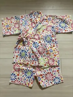 カラフル⭐︎花火甚平110cm
