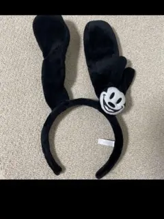 ウサギ耳ヘアバンド ブラック
