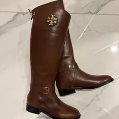 大幅に値下げ　トリーバーチ　ブラウン ロングブーツ　新品6M