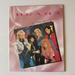 HEART ナッシン・アット・オール レコード ハート型 初回盤 - メルカリ