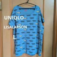 UNIQLO UT リサ・ラーソン 猫柄 半袖TシャツＬdgyナチュランのサムネイル