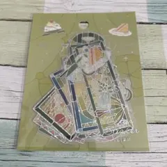 喫茶アラモード　ステンドグラス シール