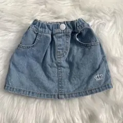 BABYDOLL デニムスカート 80