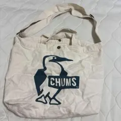 CHUMS ロゴ入り キャンバストートバッグ
