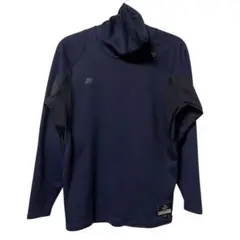 DESCENTE/デサント　アンダーシャツ　ネイビー　M　ハイネック　裏起毛