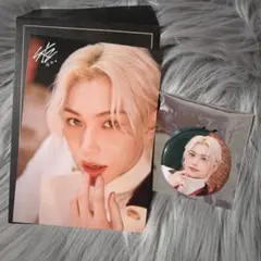 straykids フィリックス ポップアップ 限定 ラントレ 缶バッジ