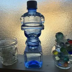 キャラクターワンピース、チョッパーペットボトル。青，ウォーターボトル約15cm