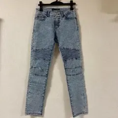 heather パンツ　デニムスキニー　ヘザー　ストレッチデニムスリムパンツ