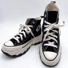 コンバース オールスター TREKWAVE HI 24cm ブラック 厚底