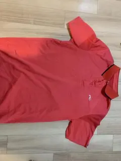 KJUS 赤 ポロシャツ Mサイズ ゴルフウェア