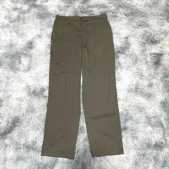 【ensuite】カジュアルパンツ カーキ L ストレート ウエストゴム