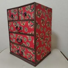 和柄 小引き出し 4段 小物入れ インテリア