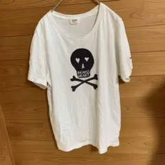 BEAMS HEART Tシャツ　ビームスハート　ドクロ　ハート　S
