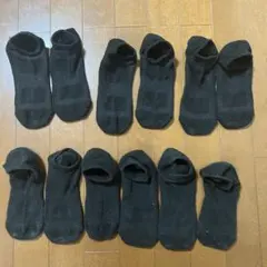 ユニクロ　スポーツショートソックス　パイルメッシュ