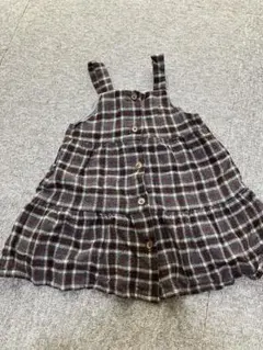 ZARAチェックワンピース　98