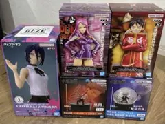 人気アニメ　最新プライズフィギュア5点セット