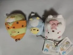 すみっコぐらし てのりぬいぐるみ3体セット