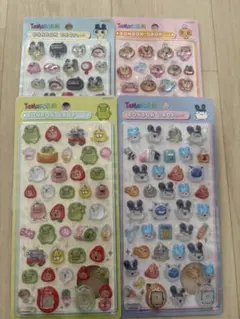 正規品　たまごっち　ボンボンドロップシール　シール 4種セット