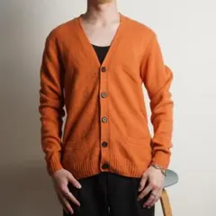 B:MING by BEAMS ニットカーディガン オレンジ/FZ63のサムネイル