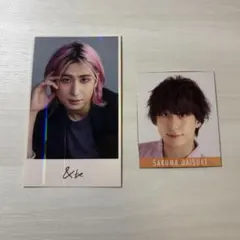 佐久間大介 &beミラーステッカー 2020年Myojoデタカ付きのサムネイル