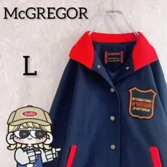 McGREGOR マックレガー ブルゾン ワッペン レディース Lのサムネイル