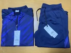 Mizuno ジャージセット XLサイズ ネイビー/紫