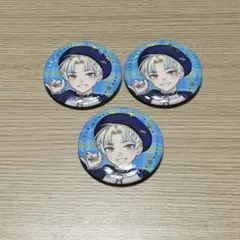 緋八マナ 箔押し缶バッジ