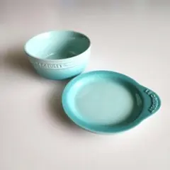 はな  LE CREUSET プレートオンディッシュ　2個セット　ブルー系 2025年最新】ルクルーゼ プレート オン ディッシュの人気アイテム