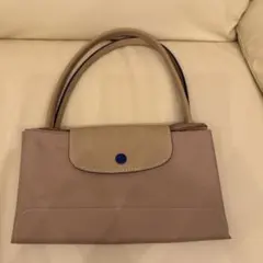 Longchamp プリアージュL ベージュ トートバッグ
