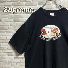 398【希少XLサイズ】シュプリーム♤ビッグロゴ最高デザイン半袖Tシャツ