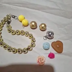 ハンドメイド用 ビーズ・パーツ素材セット