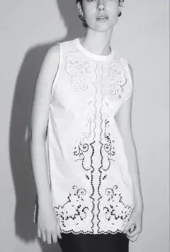 【新品】venica Scallop embroidery blouse