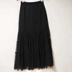 A part by チュールキリカエスカート ブラック Sサイズ