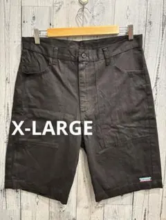 ♦︎ X-LARGE エクストララージ　メンズ　ハーフパンツ　ブラック　黒　夏