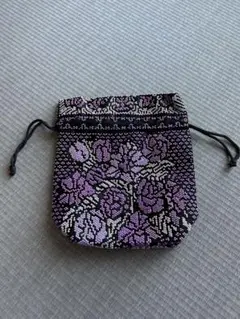 ポーチ　ビーズ風　アナスイ風